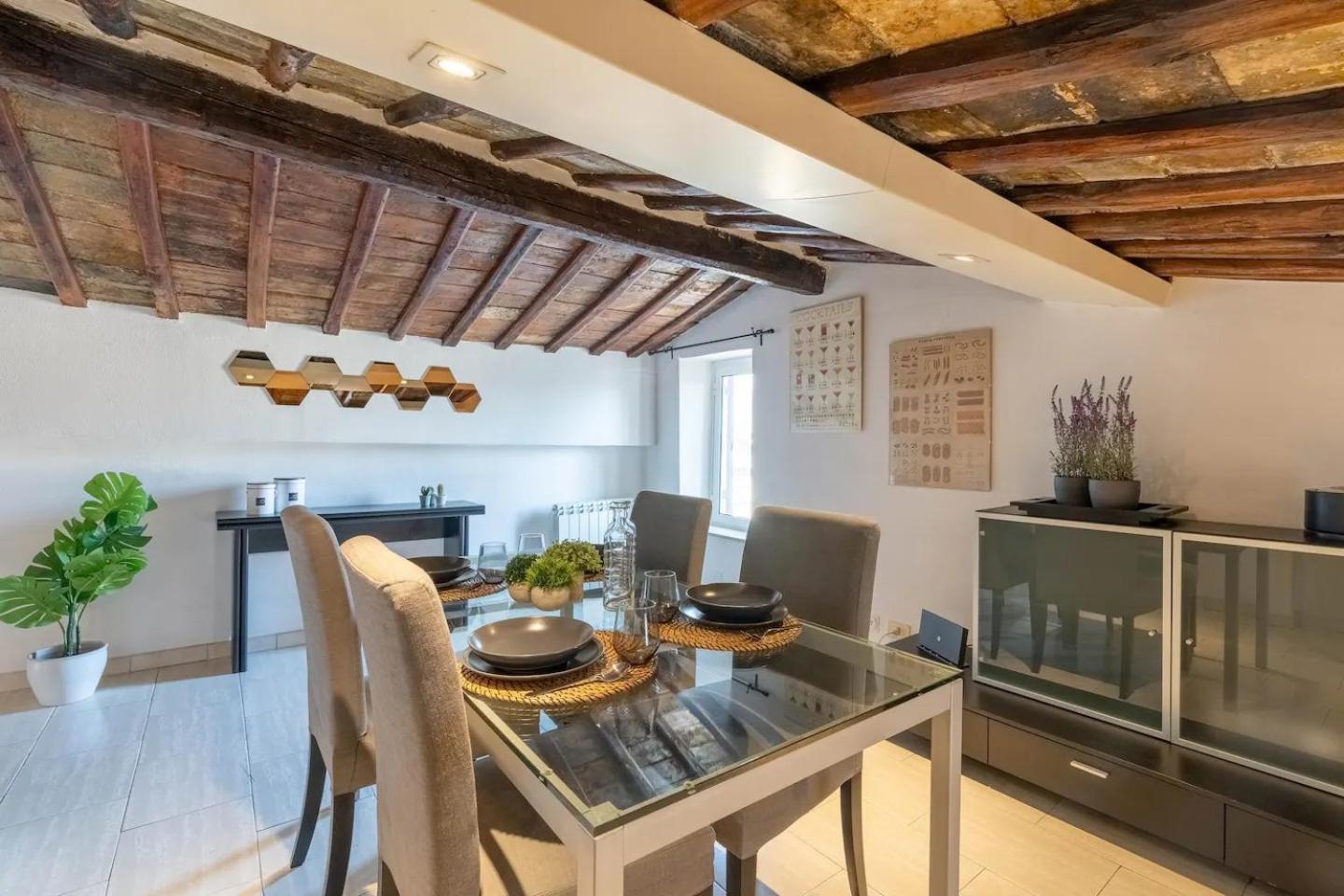 15 Min From Piazza Venezia Skyline Sanctuary In Trastevere Exterior foto