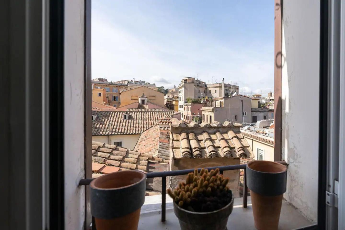 15 Min From Piazza Venezia Skyline Sanctuary In Trastevere Exterior foto