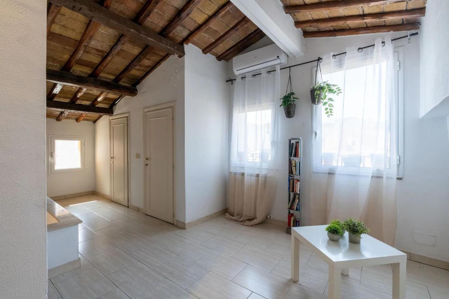 15 Min From Piazza Venezia Skyline Sanctuary In Trastevere Exterior foto