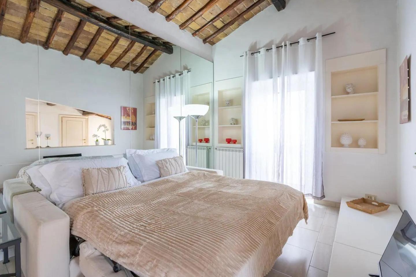 15 Min From Piazza Venezia Skyline Sanctuary In Trastevere Exterior foto