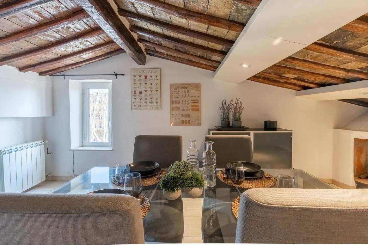 15 Min From Piazza Venezia Skyline Sanctuary In Trastevere Exterior foto